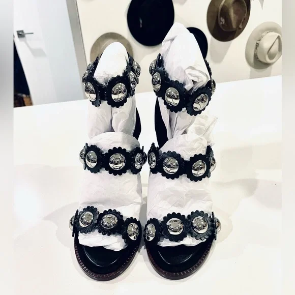 Alexandre Birman Tibbie 100 black stiletto heels size 36.5 - 🔥🔥 - Picture 7 of 16